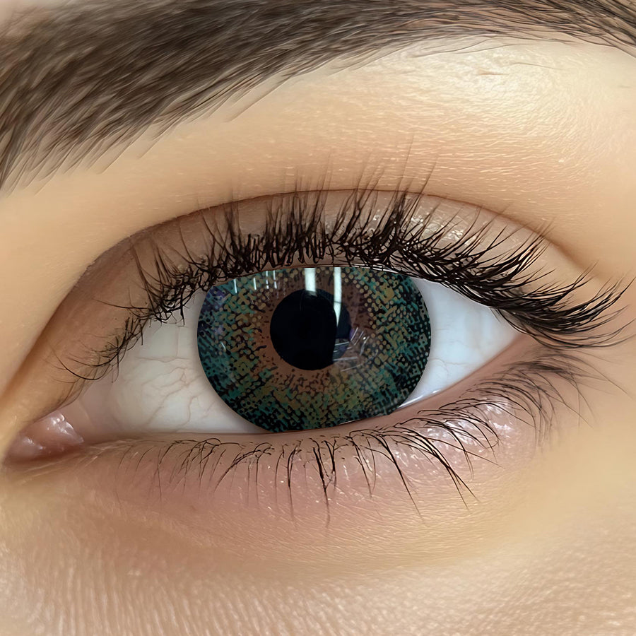Green Cosmetic Lenses