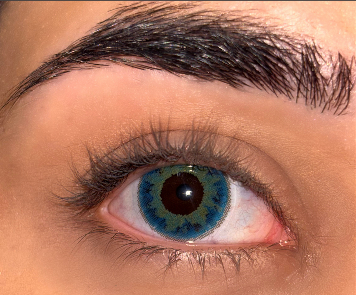 Caribean Blue Cosmetic Lenses