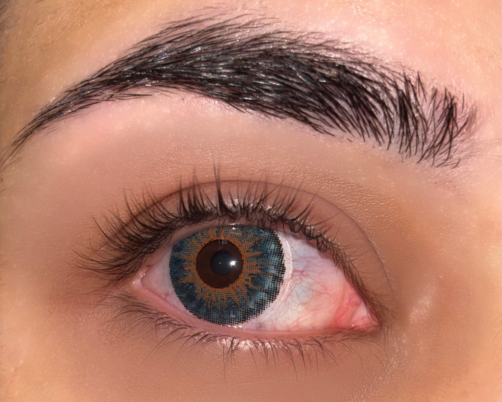 Ocean Blue Cosmetic Lenses