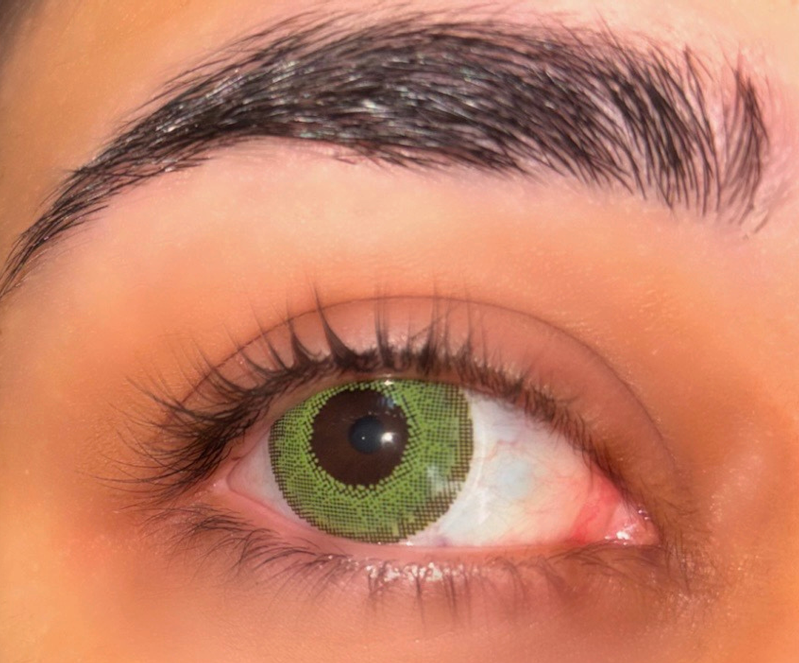 Green Cosmetic Lenses